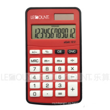 10 dígitos Mini calculadora de bolsillo del tamaño de la energía dual con diversos colores opcionales (LC360A)